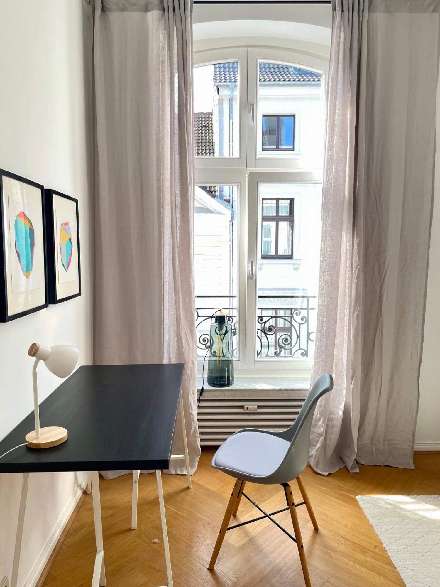 Helle Altbauwohnung Mit Balkon Im Briller Viertel Wuppertal Exterior foto